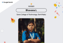 Google மேடையில் ஜொலித்த ஆர்ய வைஸ்ய மாணவி! 🥇
